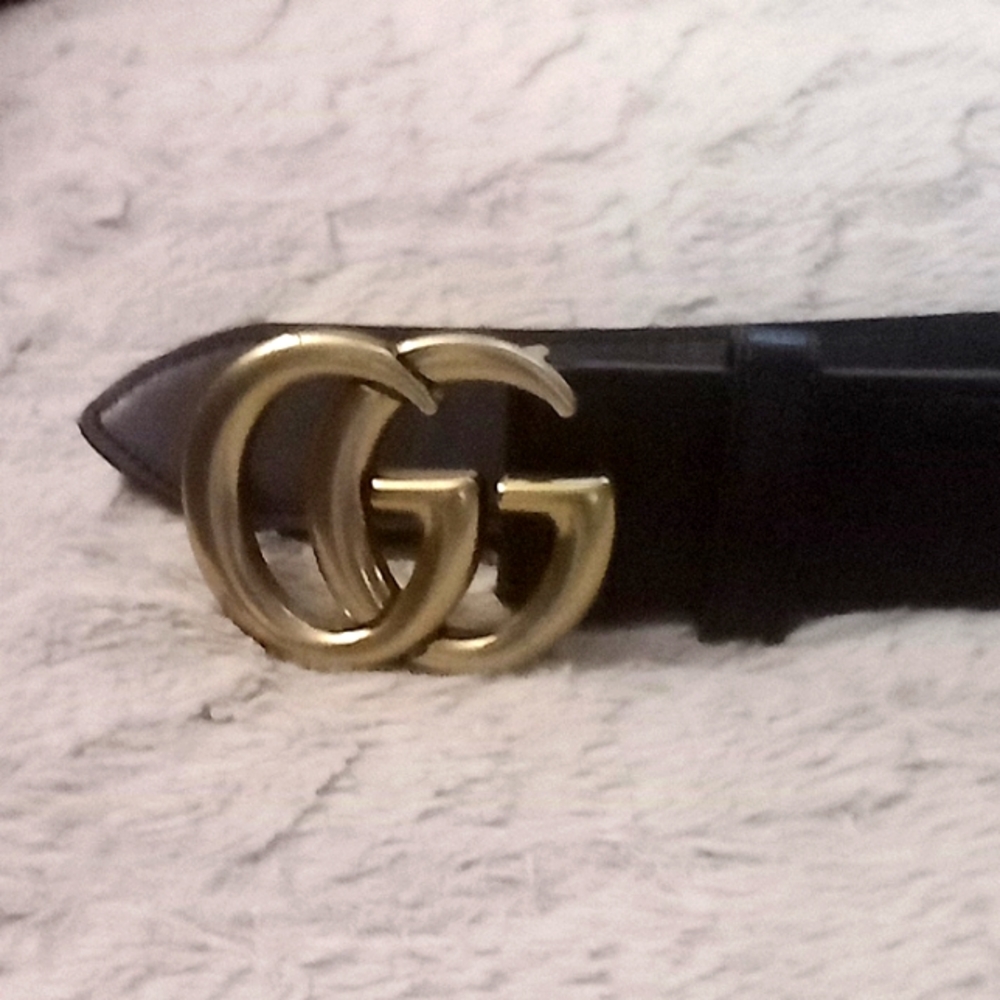 Double GG guccie belt